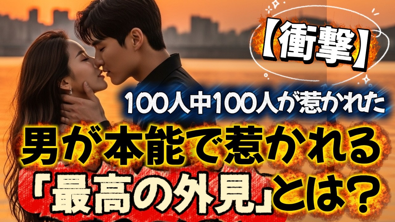 【男性心理】男性は、気づかないうちに惹かれている外見があります。#男性心理 #恋愛心理 #大人の恋愛