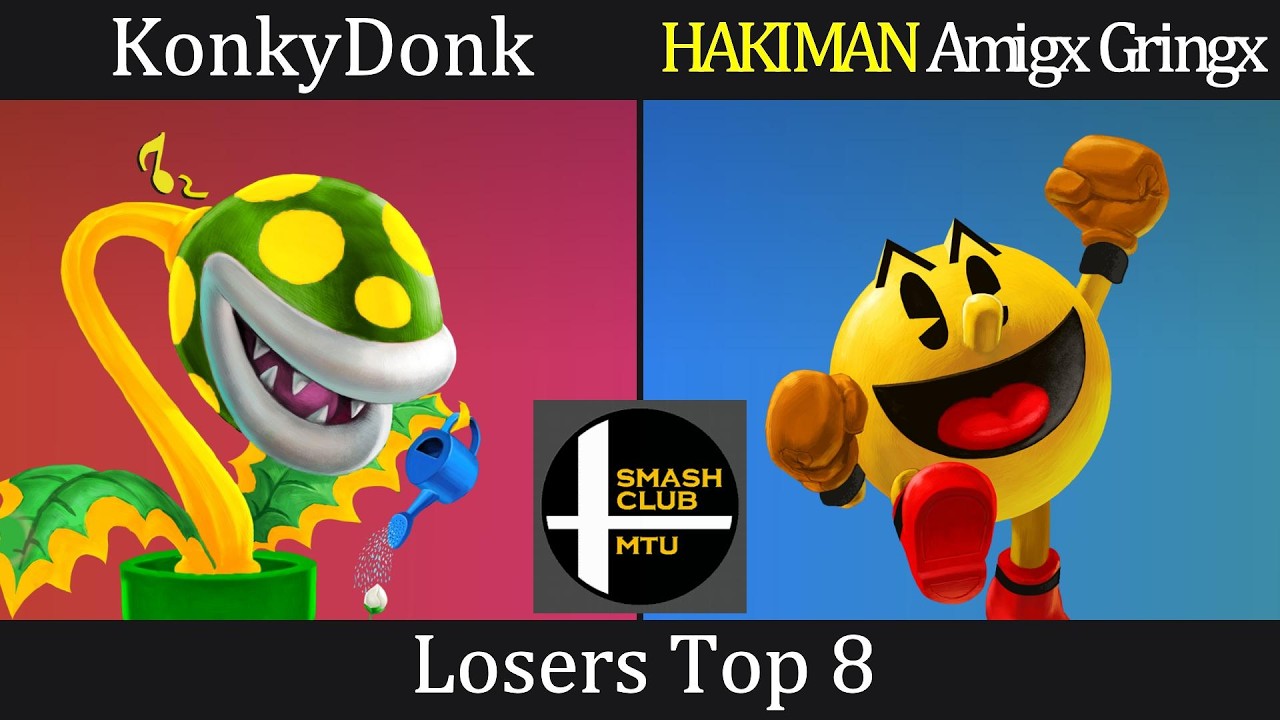King of Carnival 2026 | Losers Top 8 | KonkyDonk (Piranha Plant) vs. Amigx Gringx (Pac-Man)
