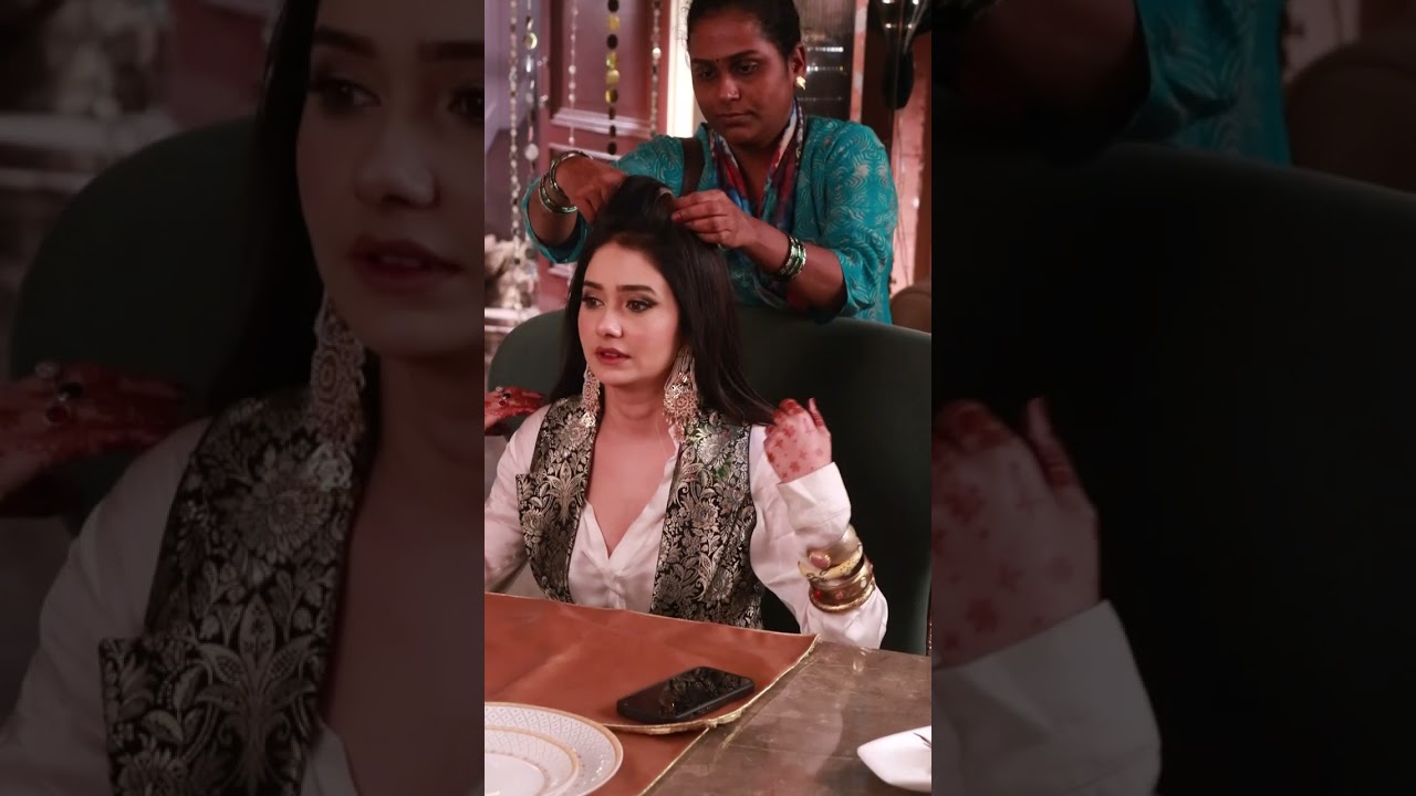 Mannat Har khushi panne ki Serial yashika makeup set #tellyboosters #youtubeshorts