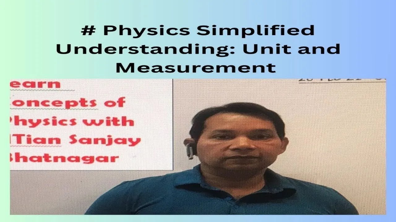 Class 11 Physics Units & measurement-3