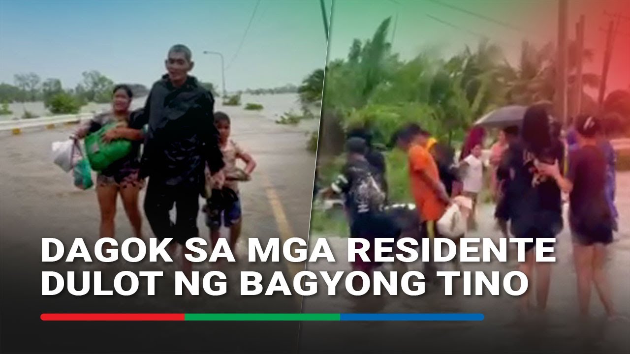 Mga residente sa Bacolod, 2 oras naglakad sa baha papuntang evacuation | ABS-CBN News