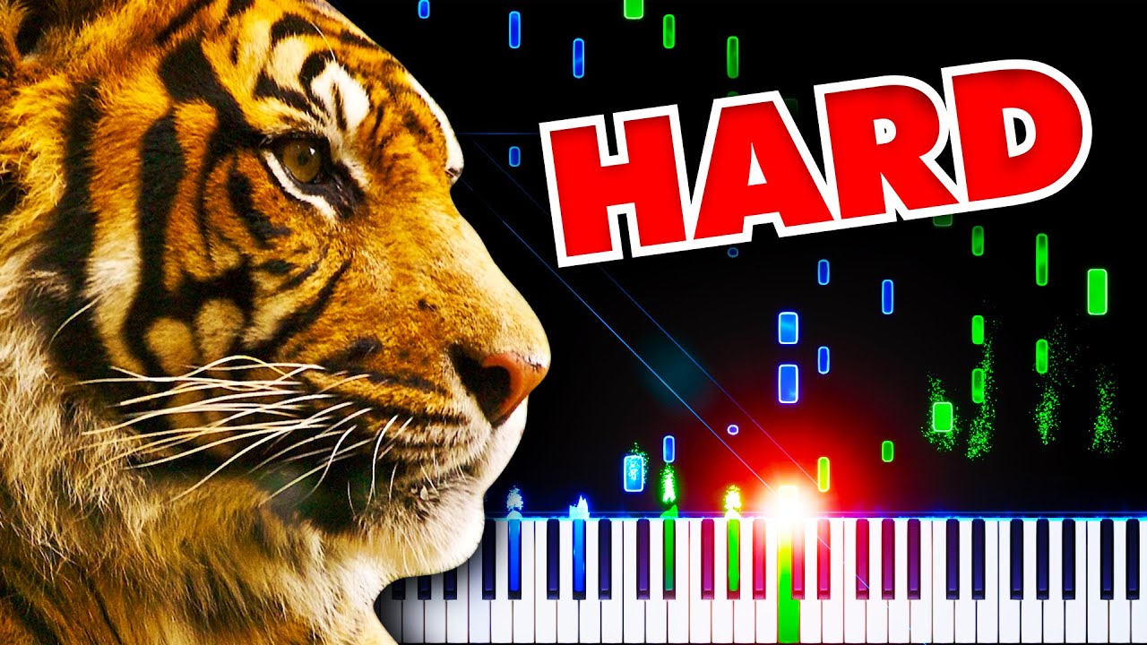 Survivor - Eye of the Tiger - Piano Tutorial