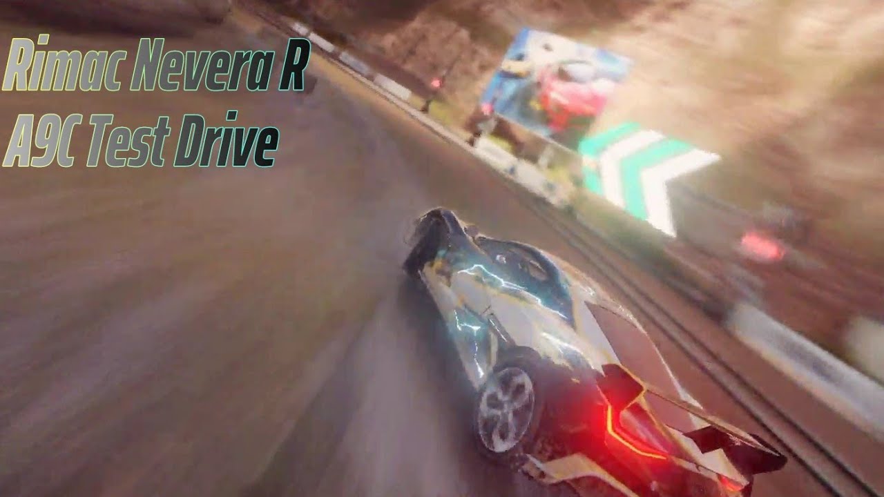 King of Classic MP. Rimac Nevera R Test Drive in Chinese Asphalt 9 