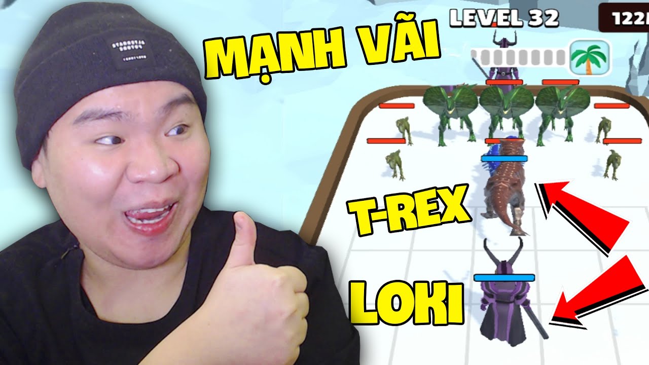 Buron Triệu Hồi Khủng Long Bạo Chúa & Loki Và Cái Kết