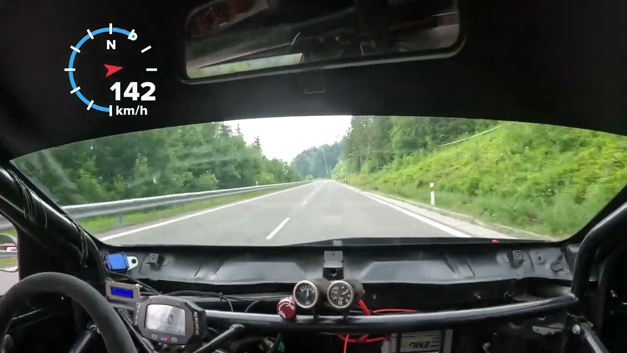 Punto GT Hillclimb —SOBOTA—onboard , nova bystrica edda cup , time 2:03
