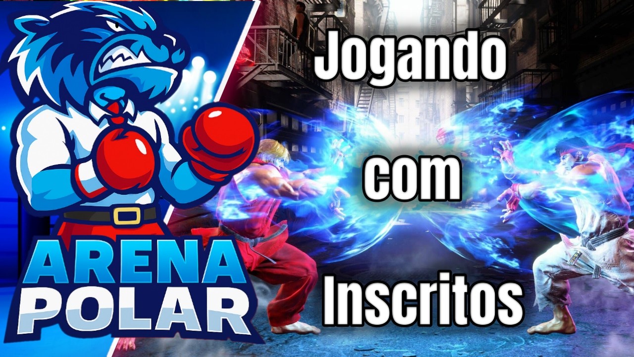 ARENAPOLAR: STREET FIGHTER 6 - Jogando Com Inscritos #live #PS5 #FGC #SF6