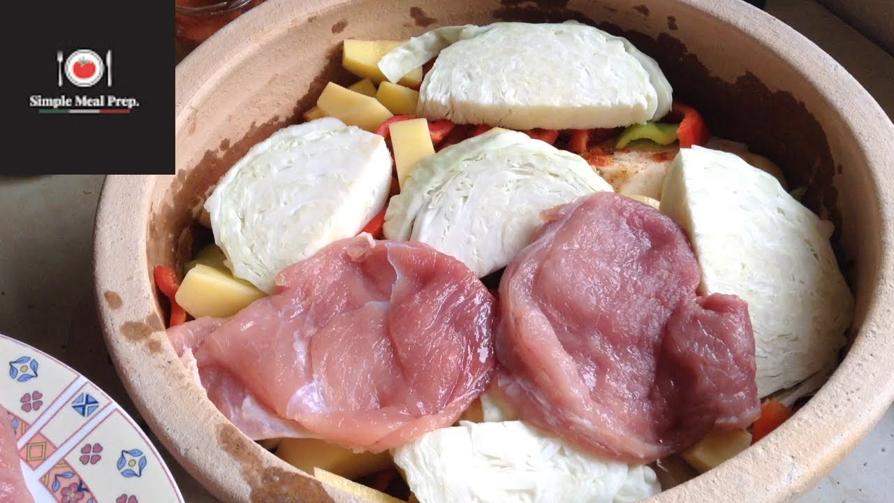 Kupus sladak sa povrćem i mesom spreman u zemljanom loncu 1.put 👨‍🍳