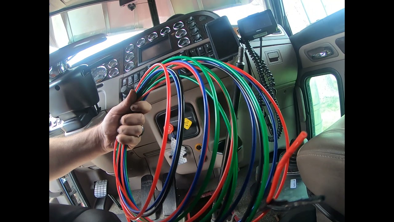 48inch shifter install Peterbilt 389