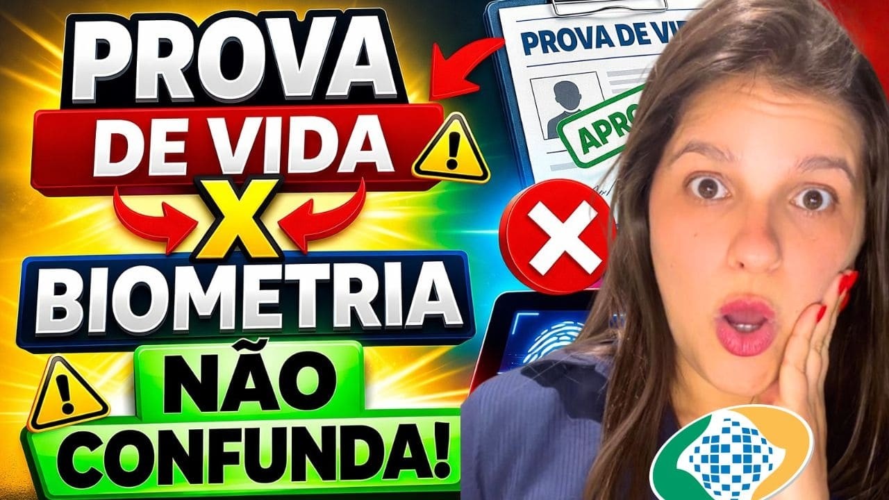 ATENÇÃO URGENTE: PROVA DE VIDA x BIOMETRIA DO INSS Mudou TUDO em 2026! VEJA ANTES QUE BLOQUEIE.