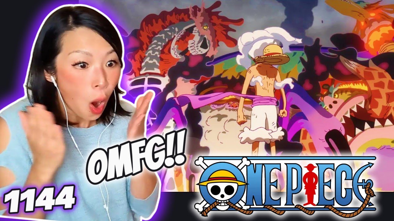 ЭПИЗОД УРОВНЯ БОГ🔥 ВИДЕО РЕАКЦИИ НА ЭПИЗОД 1144 ONE PIECE!!!