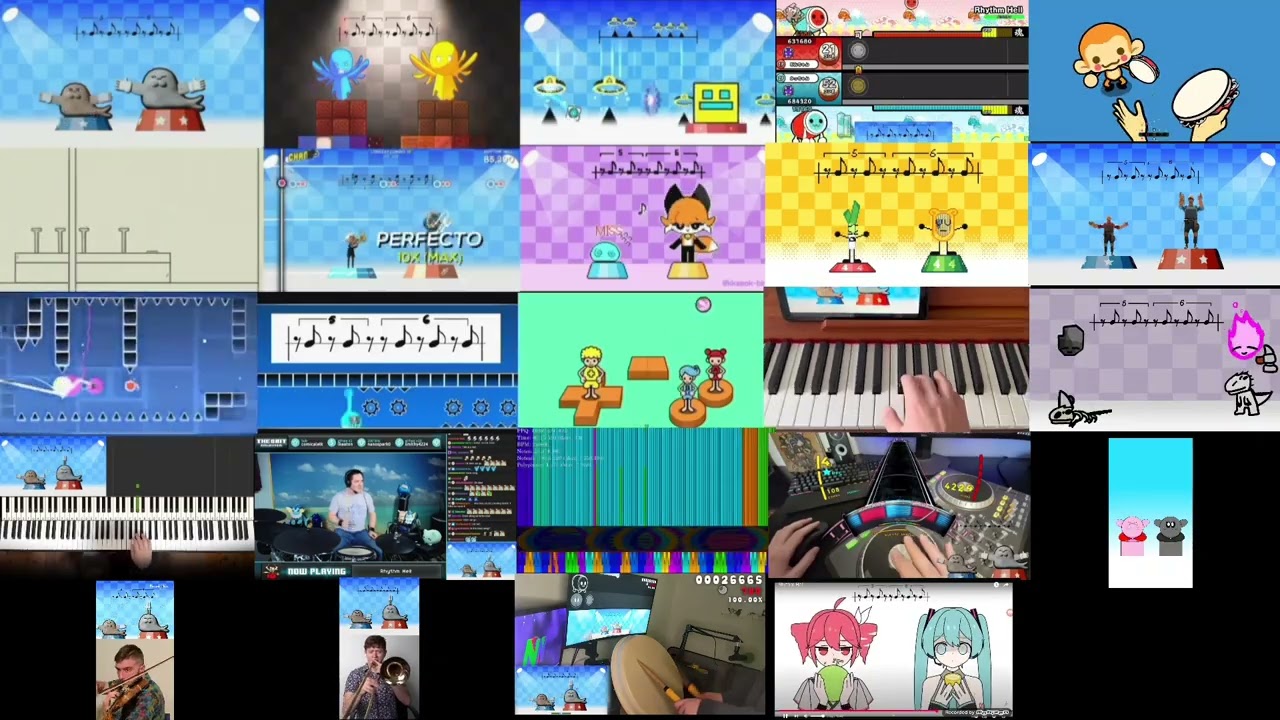 Rhythm hell mashup V4