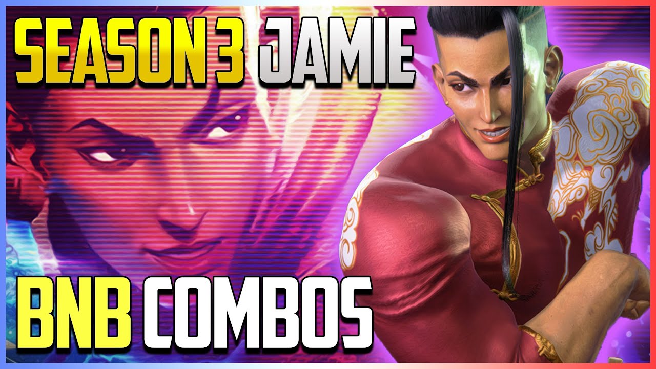 SF6 Season 3.0 At A Glance - Jamie Season 3 BnB Combos (Drive rush & Links only)