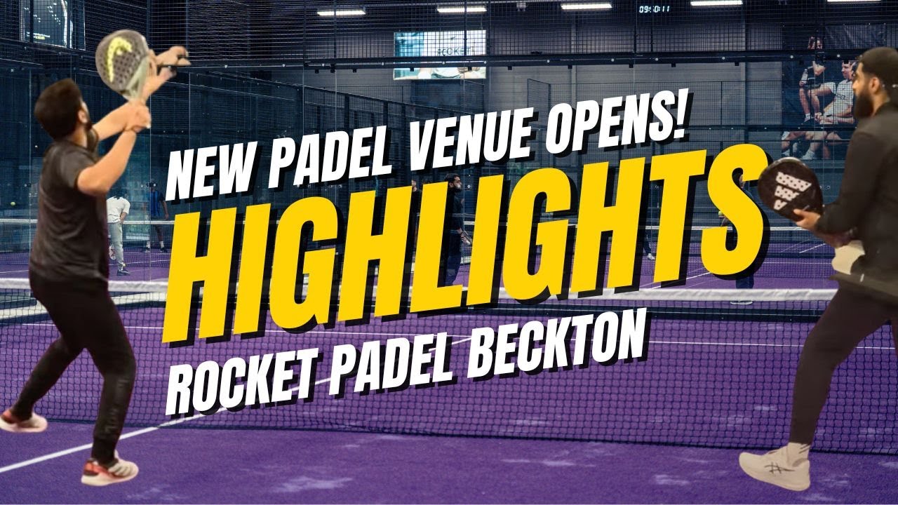 New Padel Venue in London! | 5 Match Highlights at Rocket Padel Beckton