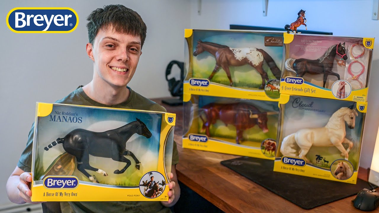 HUGE Breyer Horses Haul – Unboxing 2025 Mid-Year Releases!