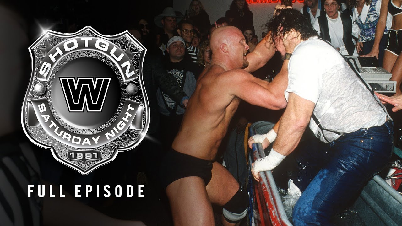 FULL EPISODE: “Stone Cold” and Terry Funk’s barroom brawl: WWE Shotgun Saturday Night, Jan. 18, 1997