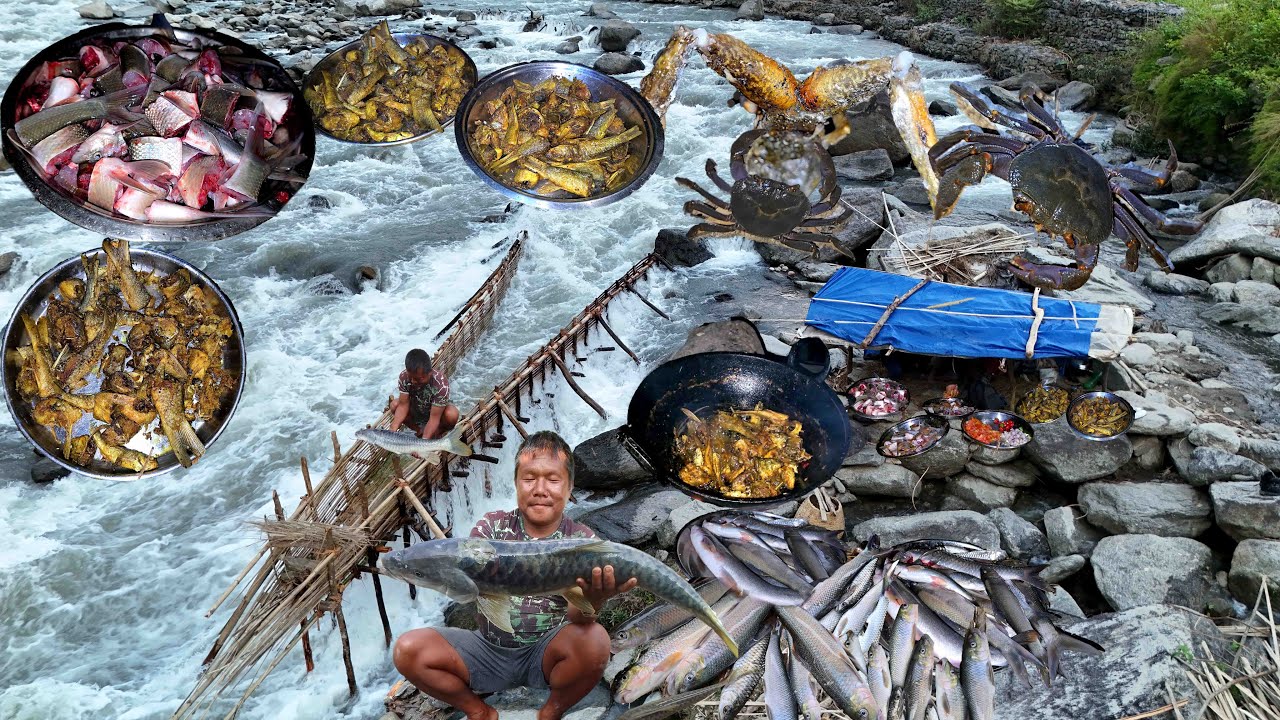 माछा मार्ने यस्तो रोचक तरिका | सुराईमा दिनमै यति धेरै माछा |  fishing in nepal village