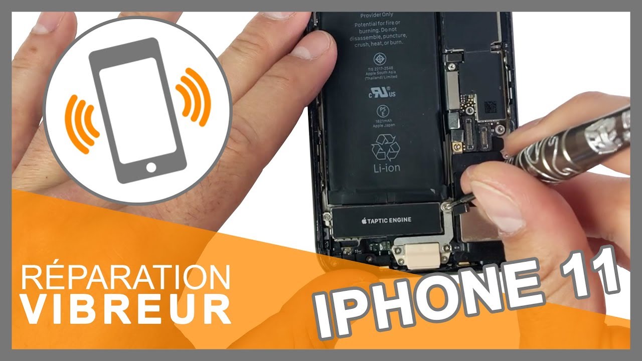 Réparation Vibreur iPhone 11