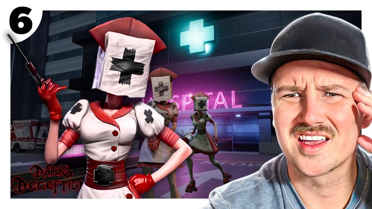 NEVER TRUST A HOT NURSE | Dark Deception: Torment Therapy | Part 6/7