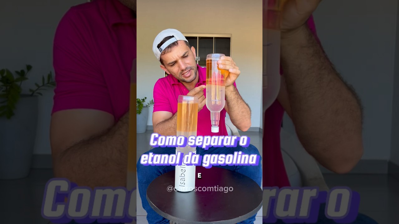 Como separar o etanol da gasolina?!
