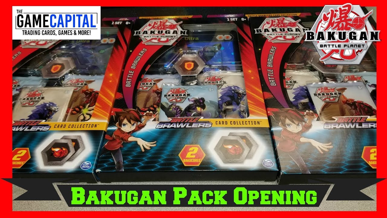 Bakugan Battle Brawlers Card Collection Opening of ALL 3 With 3 Booster Packs Each