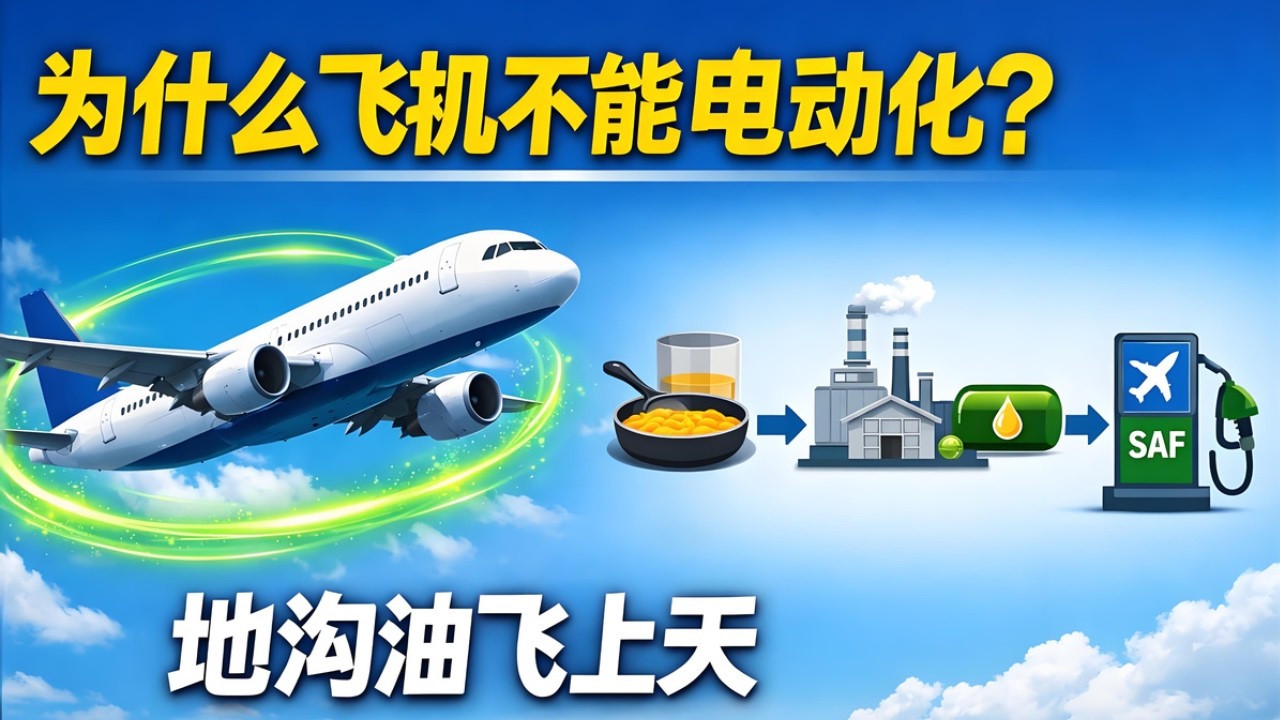 一个确定性爆发的赛道：SAF航空燃料