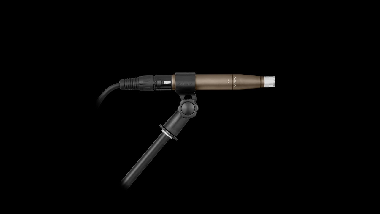 The Audix A127 Omnidirectional Metal Film Condenser Microphone