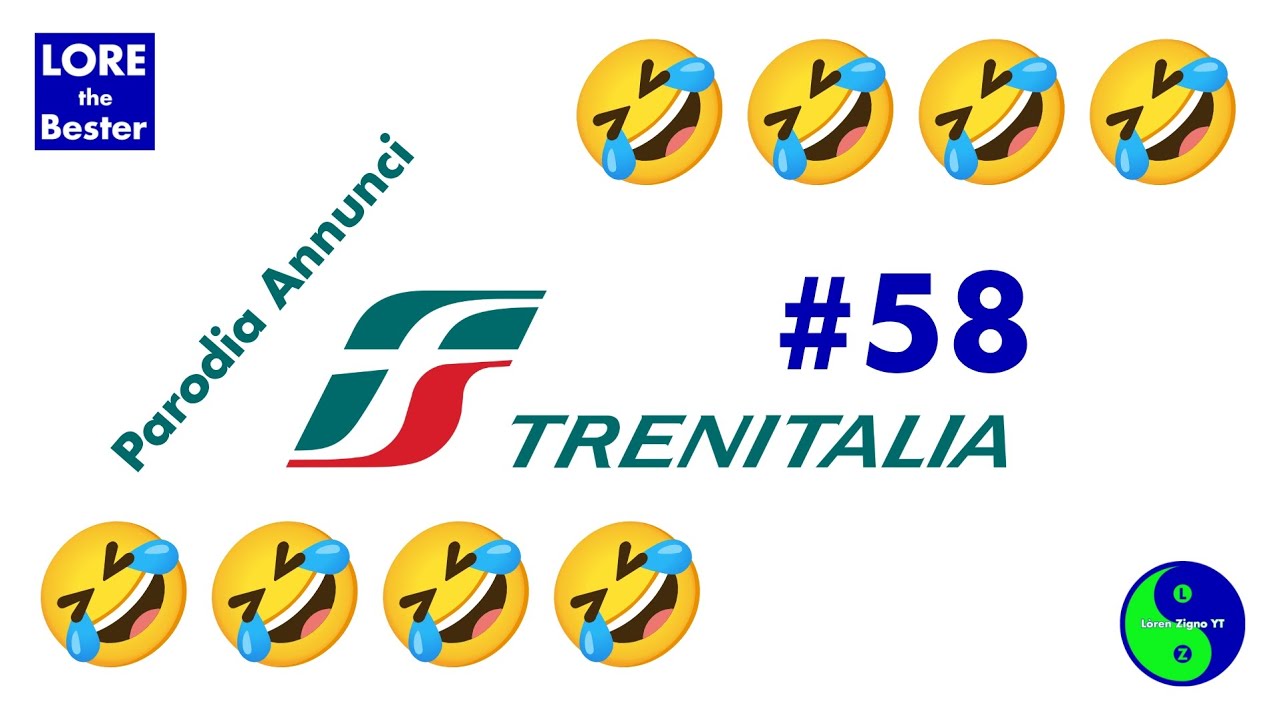 PARODIA ANNUNCI TRENITALIA #58 😂