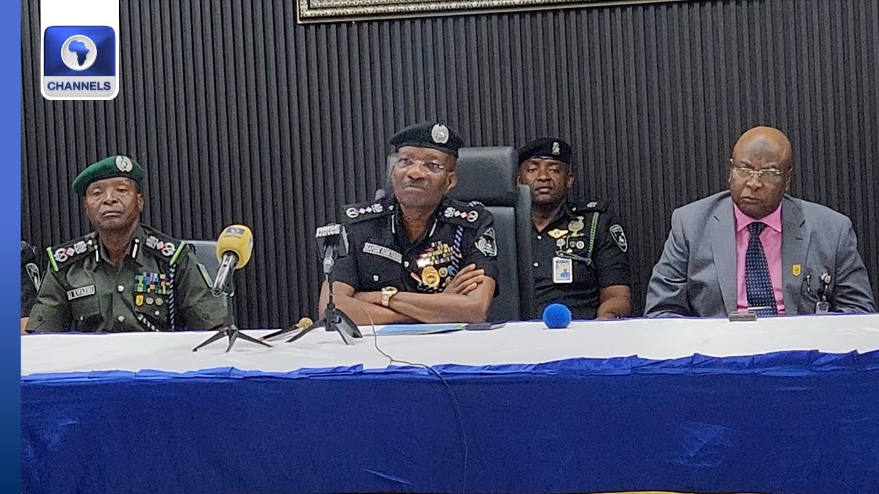 IGP Meets With Protesting Retired Police Officers Over Poor Welfare