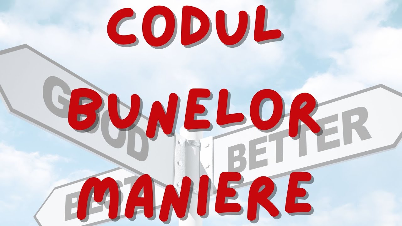 Codul bunelor maniere