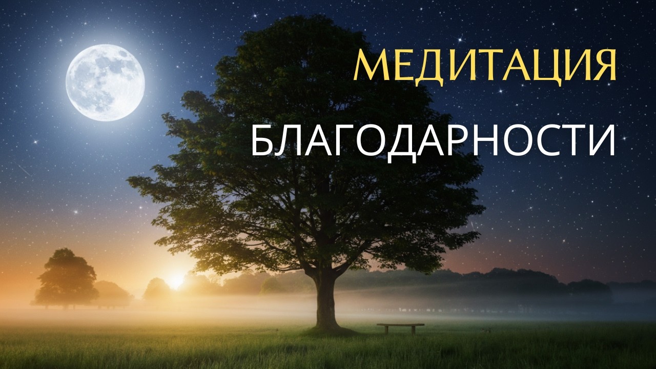 Практика Благодарности На Ночь | Глубокий покой