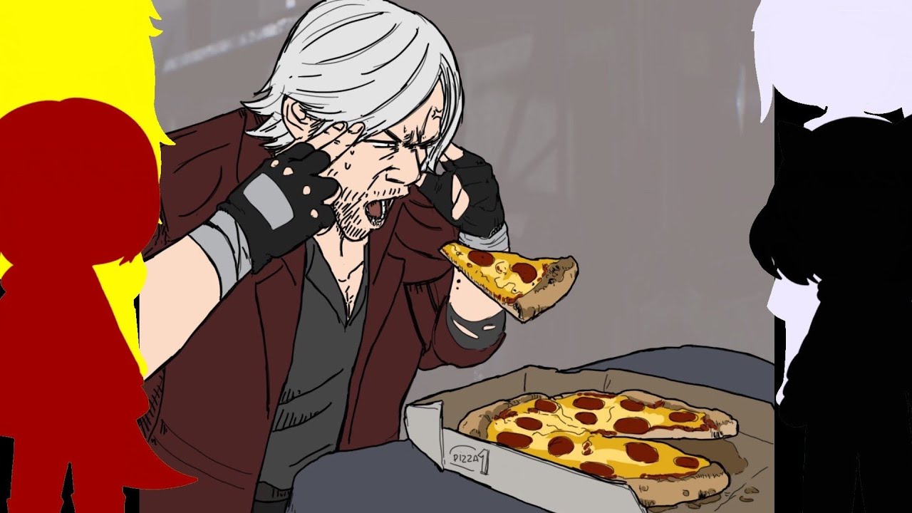 Rwby reacts to Dmc 5 Dante (Subhuman)