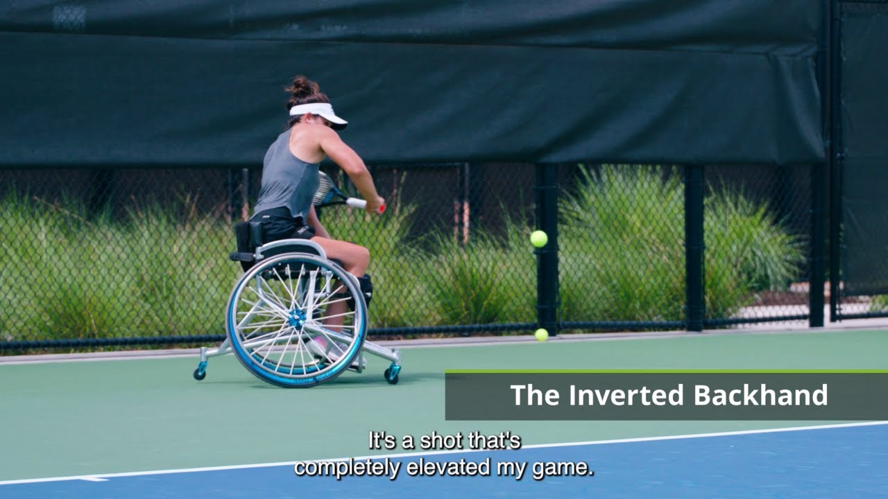 How the inverted backhand revolutionized wheelchair tennis