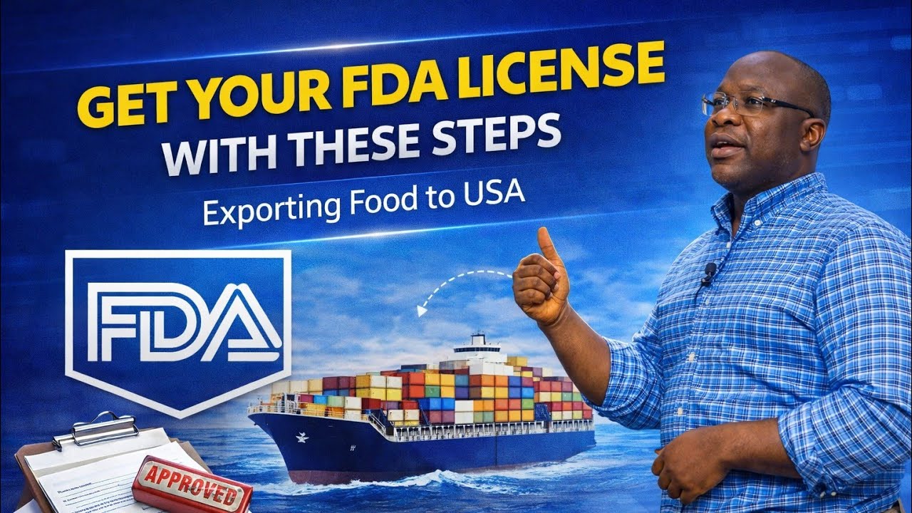 Exporting Food to USA| Get Your FDA License With These Steps!