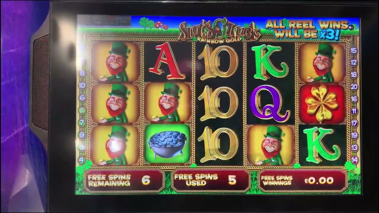 Bookies - £100 vs Slots 'O' Luck Rainbow Gold