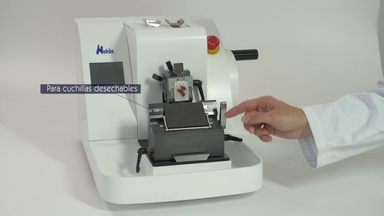 Microtomo rotación semi-automático