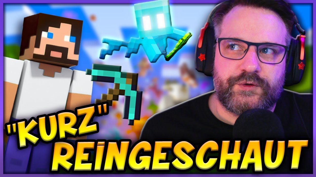 Dieses Spiel hasst mich 😥 Kleine Minecraft Übungsrunde