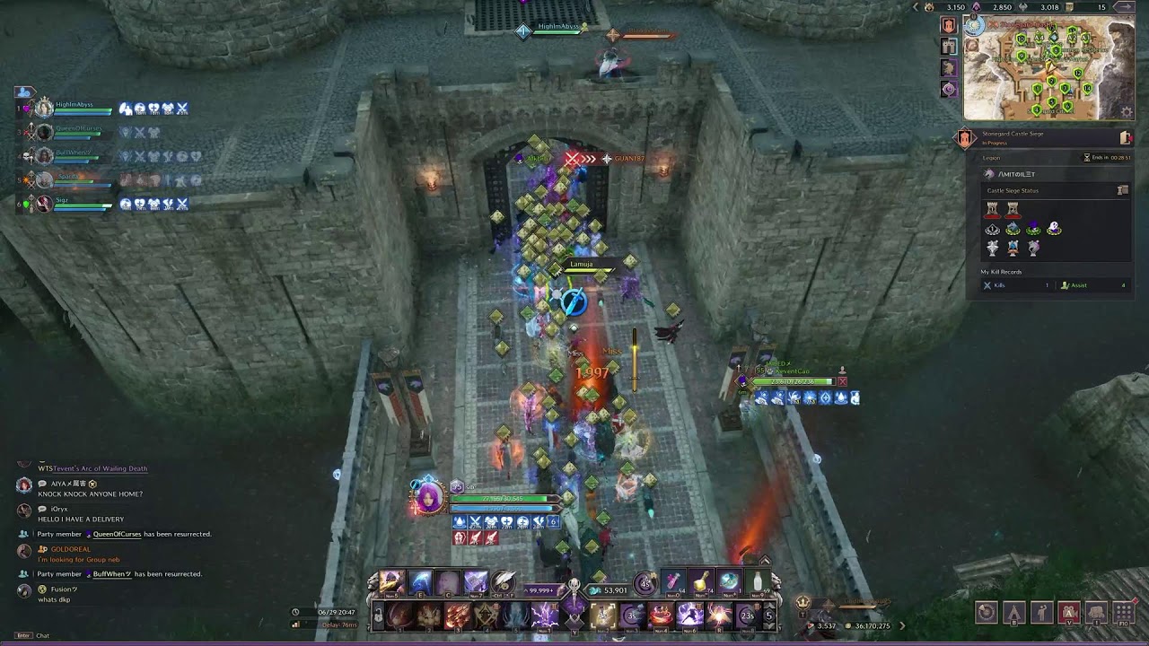 PVP - 6.7k Adrenaline Jailed Spellblade - Throne and Liberty