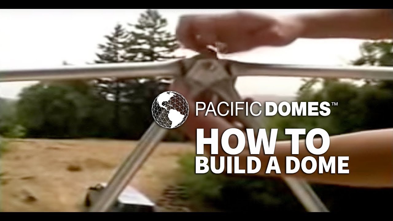Pacific Domes – Как построить геодезический купол – ВИДЕО