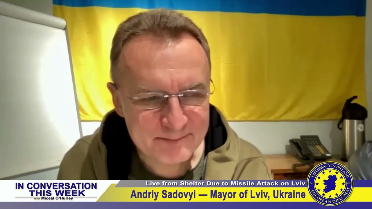 Live from Ukraine - Lviv Mayor Andriy Sadovyi on 'In Conversation This Week'
