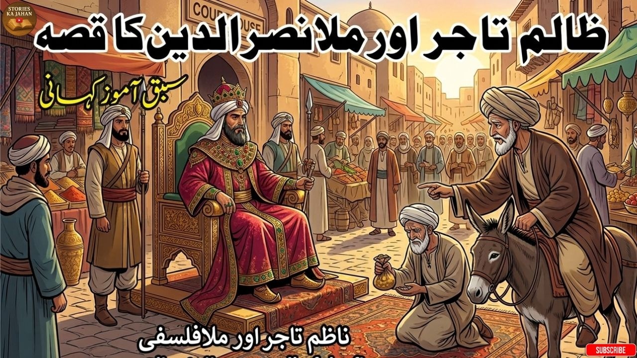 Zulm Ka Anjaam | Mulla Nasruddin Ka Zabardast Qissa | Islami Sabaq Amoz Kahani #lifelessons