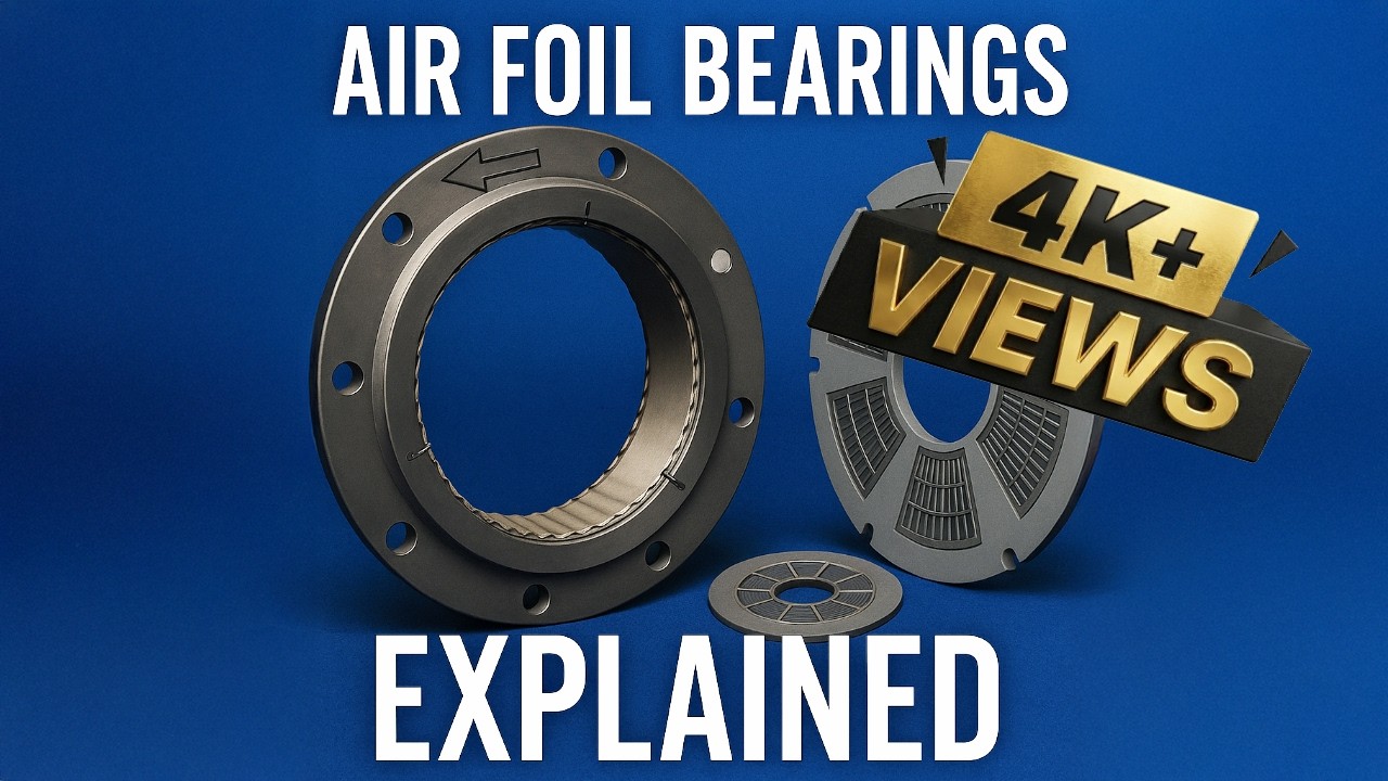 Air Foil Bearings Explained: Design, Manufacturing, and Applications