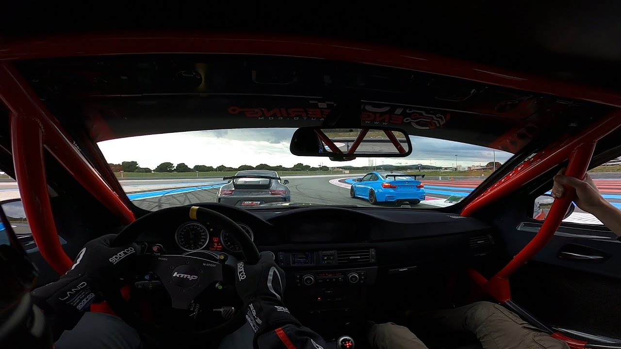 M3 E92 GT4 circuit Paul Ricard 11-03-2023 avec le M-club de France