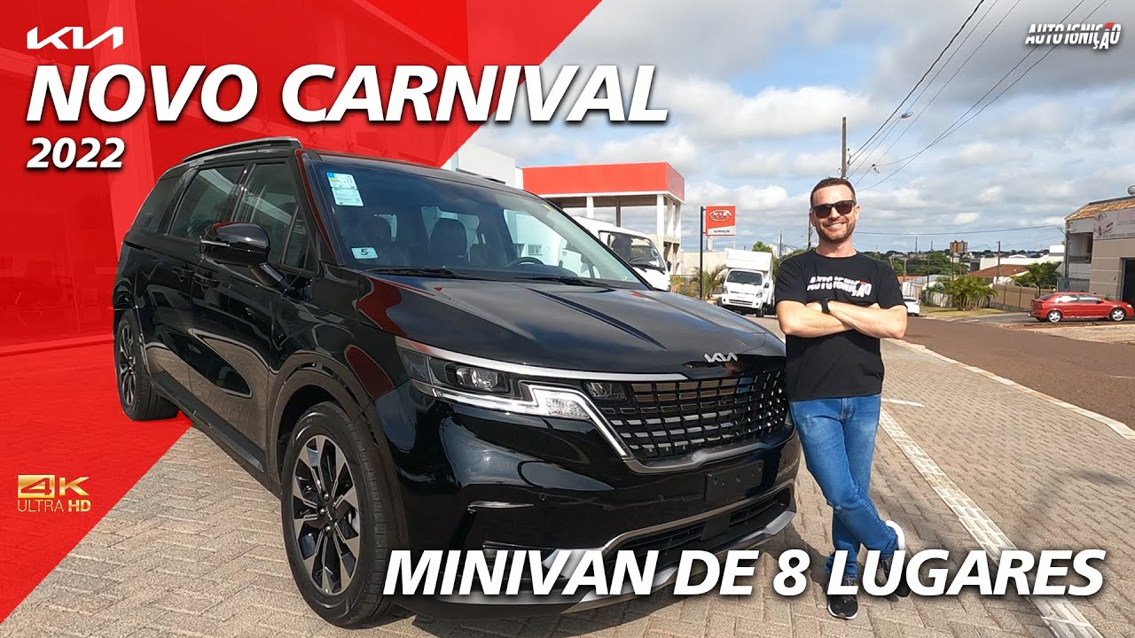 KIA CARNIVAL 2022 - UM FORTE CONCORRENTE PARA JEEP COMMANDER E TIGGO 8 PRO