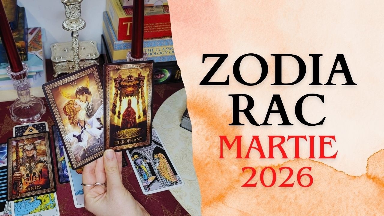 RAC ♋️ IUBIREA PLUTEȘTE ÎN AER! TE GÂNDEȘTI TOT MAI MULT LA PERSOANA MENITĂ ȚIE! MARTIE 2026 😌😍😊