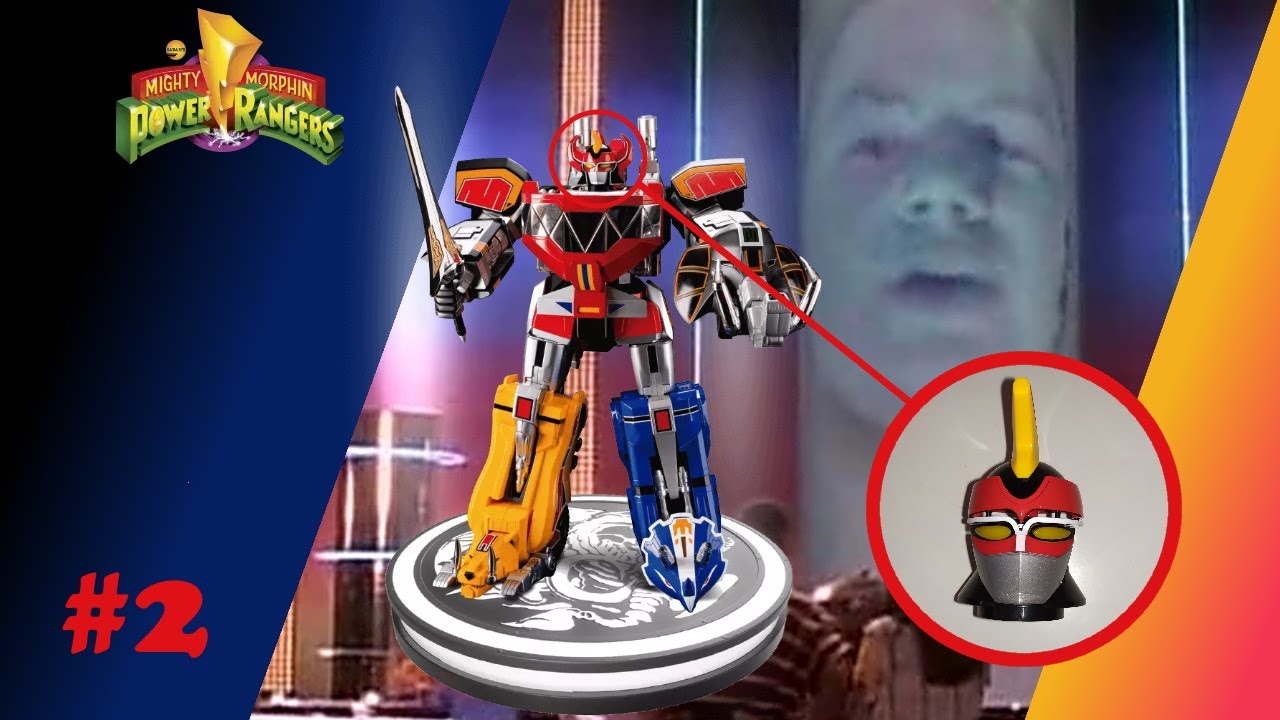 Montez le Megazord des Power Rangers n°2 - Le casque - Altaya