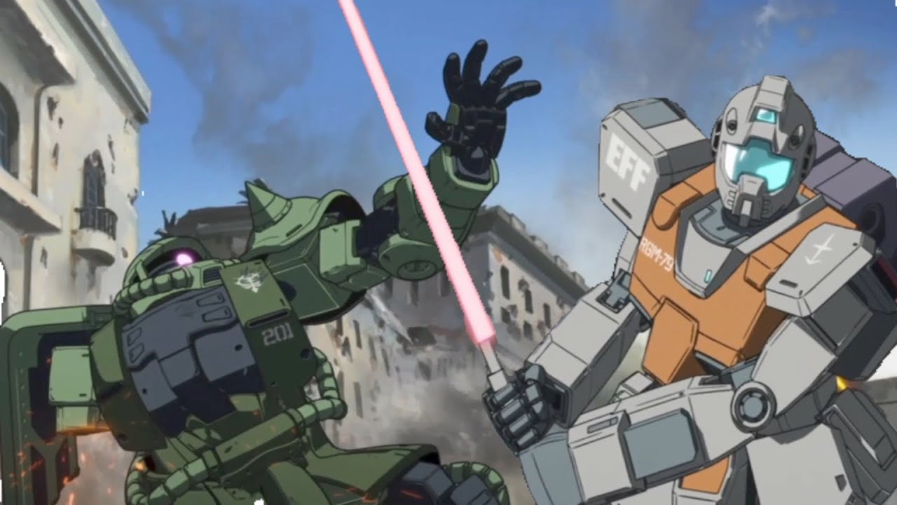 やられザク　MS-06ザクⅡ　機動戦士ガンダム　ククル・スドアンの島