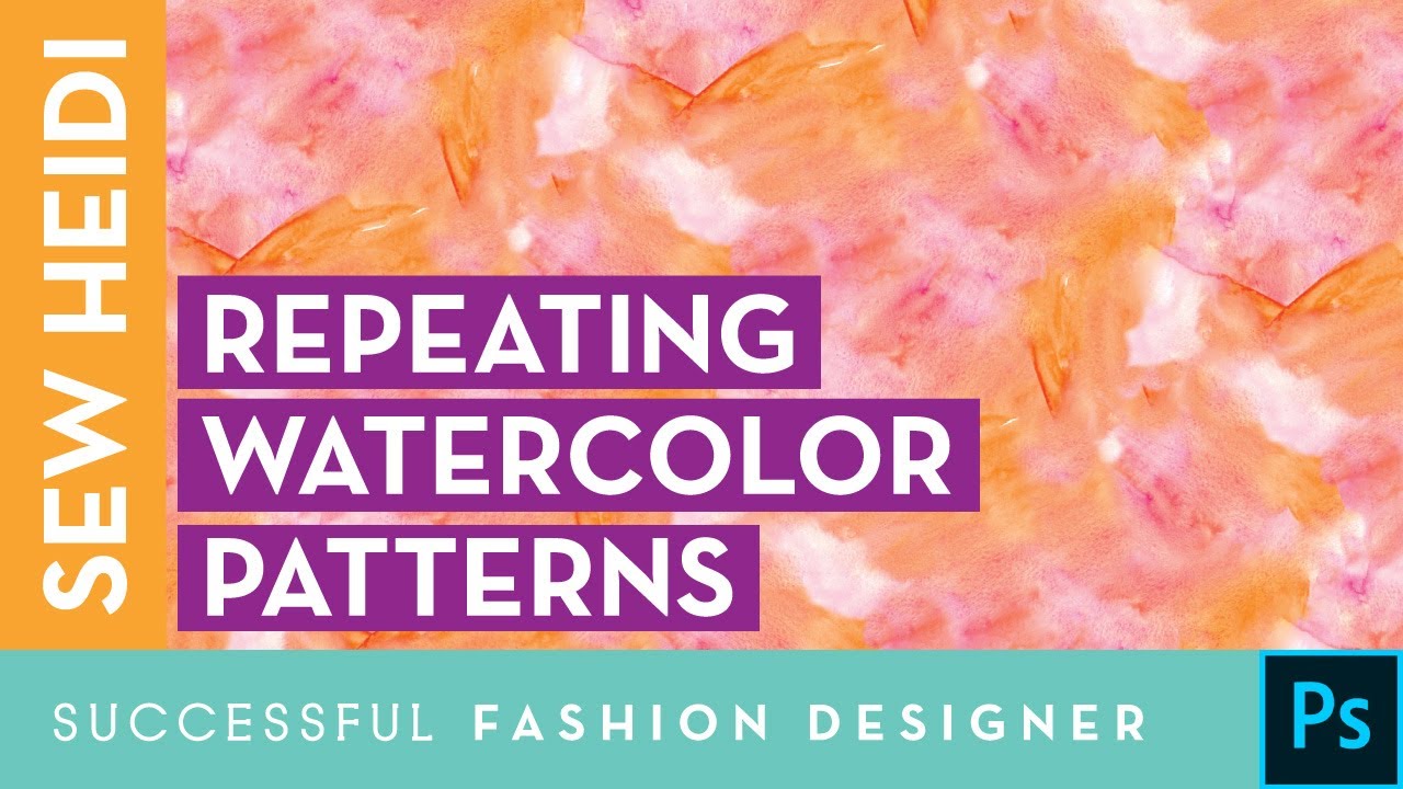How to Create Seamless Watercolor Patterns in Photoshop