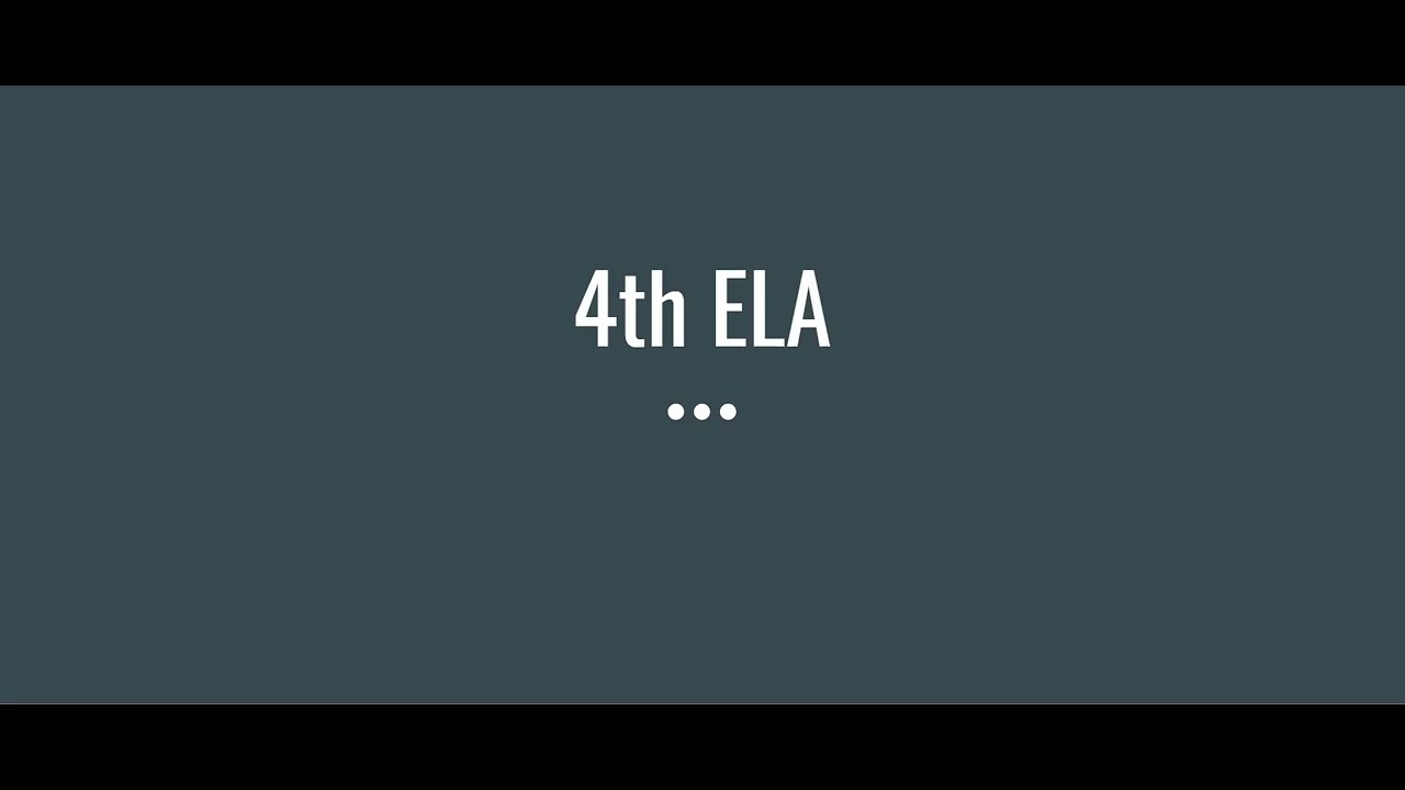 4.4 ELA