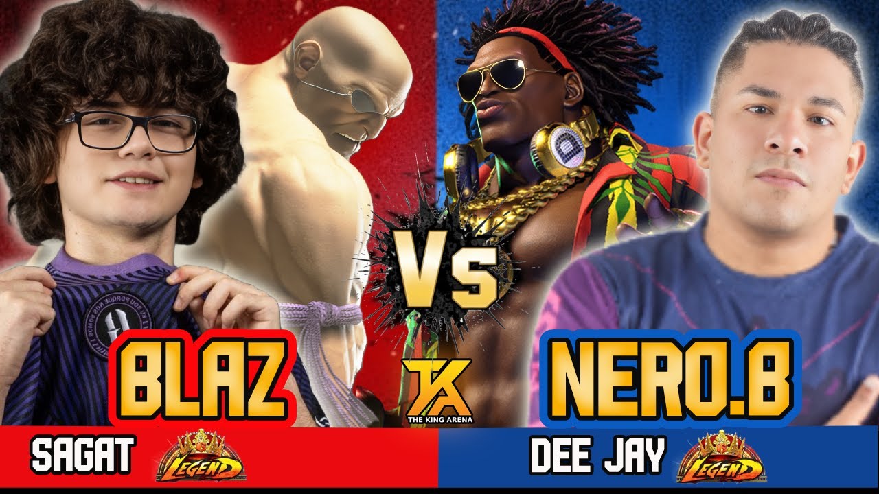 🔥 SF6 ▰ BLAZ (Sagat) vs NERO THEBOXER (Dee jay) ▰ Street Fighter 6 🔥