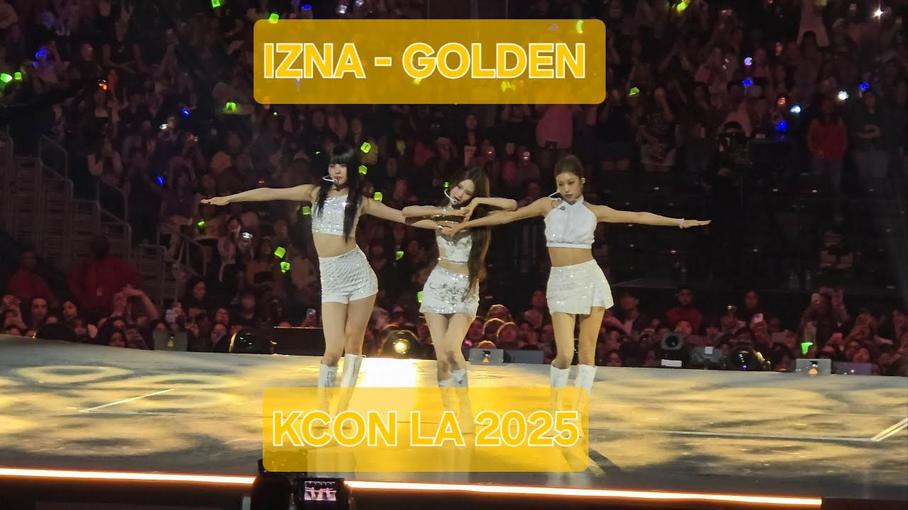 [4k] IZNA - Golden (KCON LA) 250801